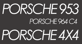 porsche953,porsche964c4,porsche4x4